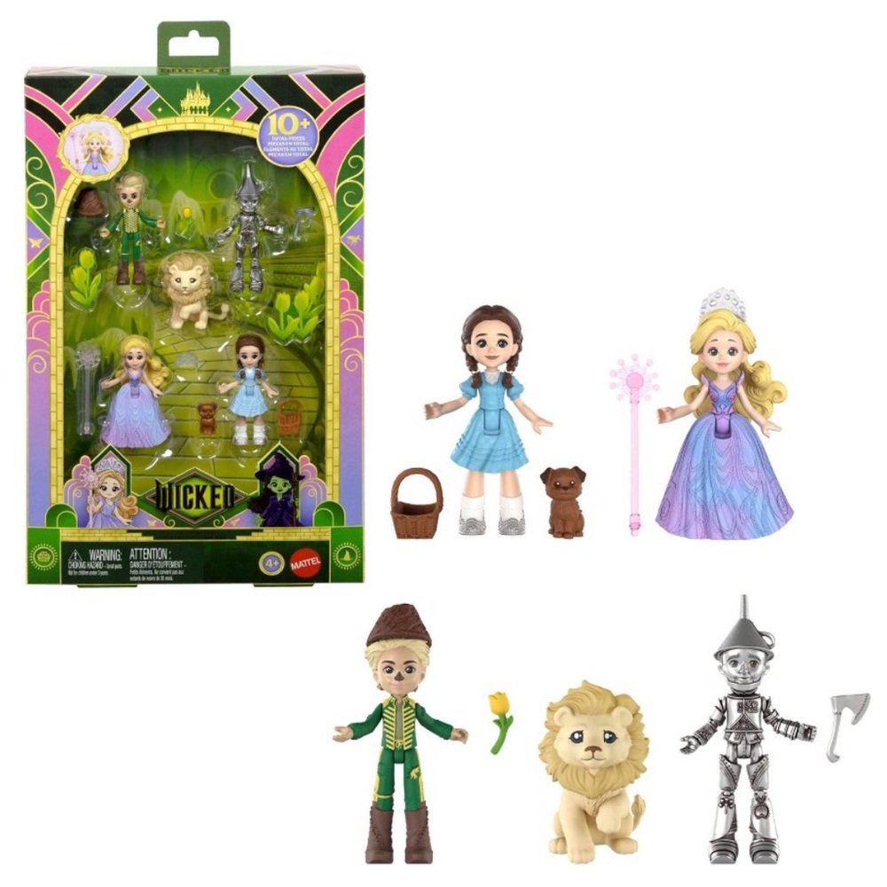 Wicked For Good OZ Story Small Doll Multipack